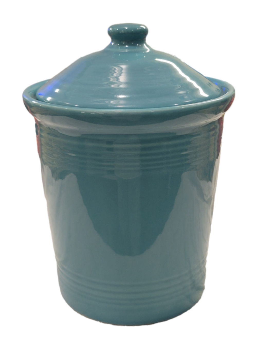 Fiesta® Turquoise 2-Quart Canister with Lid | Homer Laughlin USA